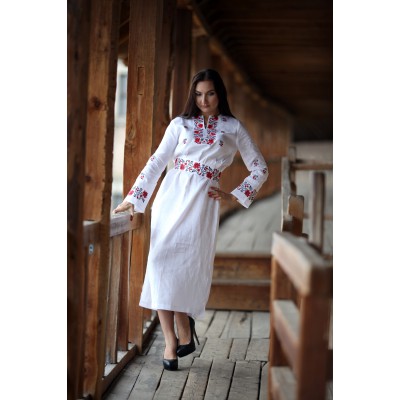 Embroidered dress "Light Promenade"